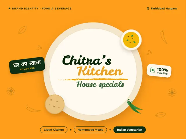Chitra’s Kitchen cloud kitchen branding