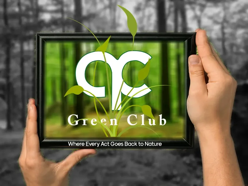 Green Club campaign identity